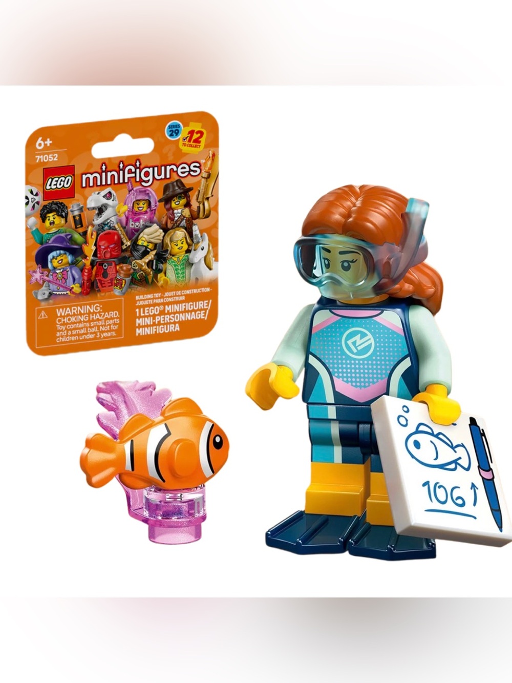 Lego CMF Series 29 Marine Biologist